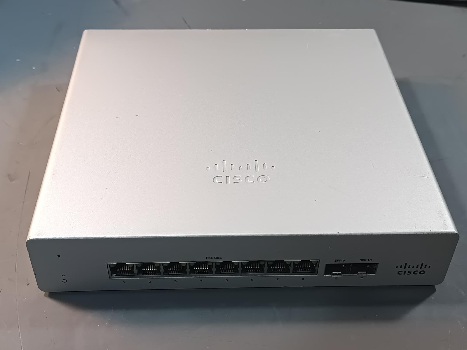Cisco Meraki MS120-8FP-HW 8-Port Gigabit PoE+ Switch 2x SFP Cloud Managed