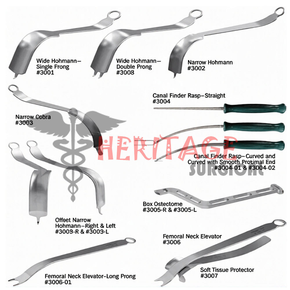 Unger Anterior Total Hip Retractor Instruments set