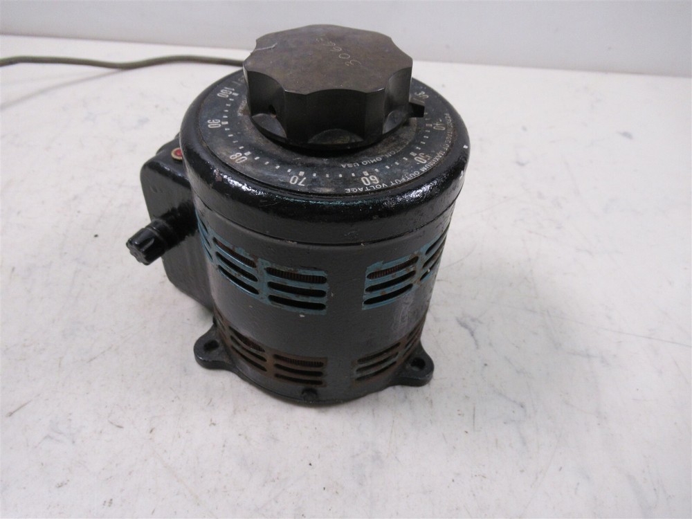 Vintage Staco 2PF751 Variable Auto Transformer Rare Antique Unit