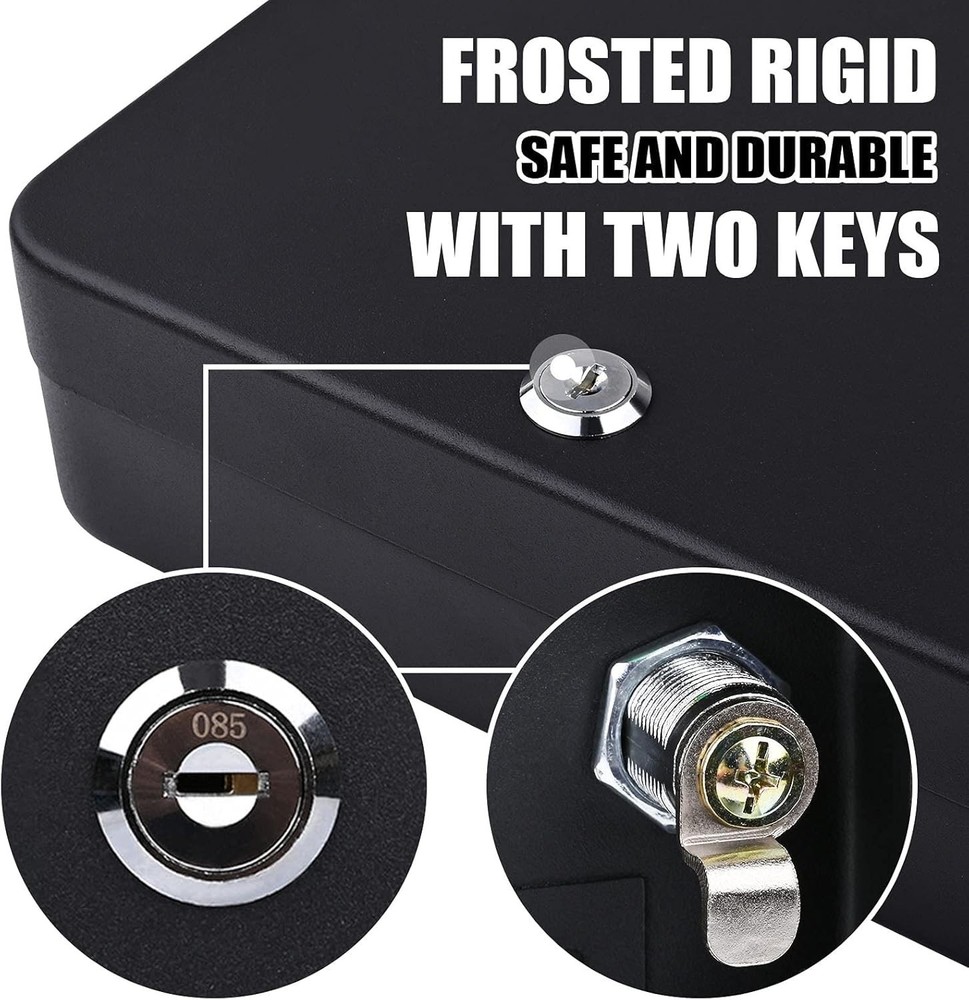 Key Cabinet Wall Mount,locking Key Organizer,key Lock Box With Key,key