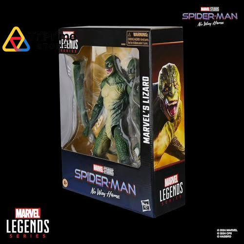 Marvel Legends Series Lizard, 6 inches (scale), 8.8 (height)