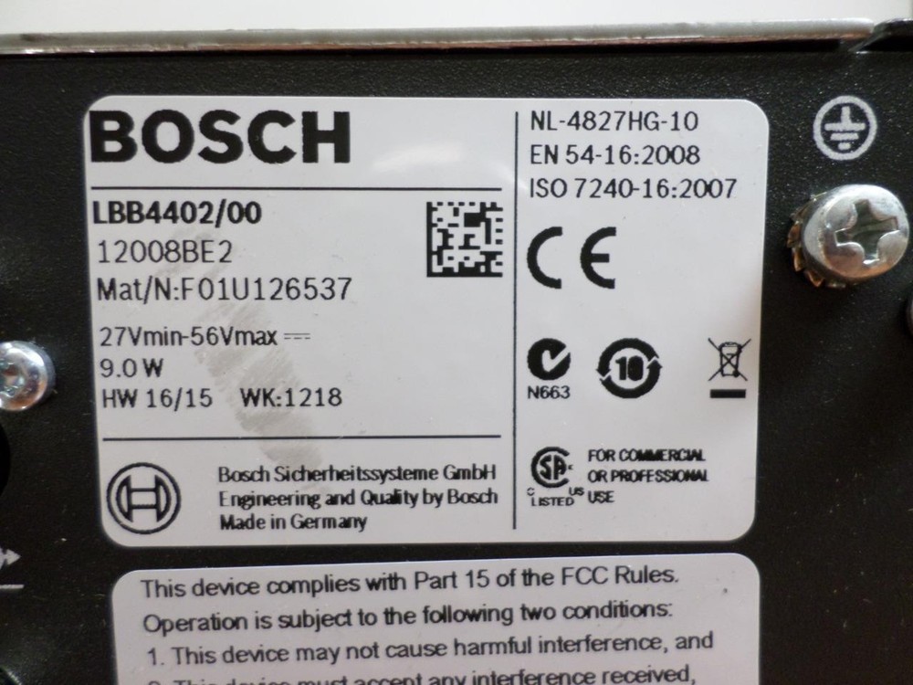 Bosch LBB 4402/00 Audio Expander