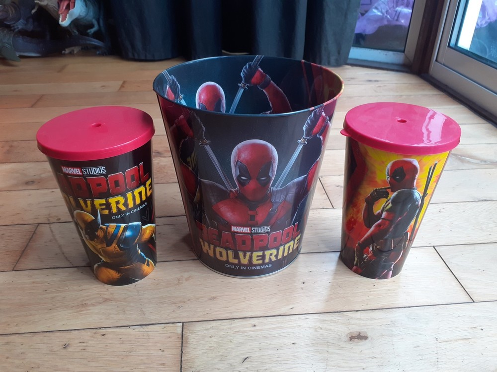Deadpool & Wolverine Showcase Popcorn Bucket And Cup Set
