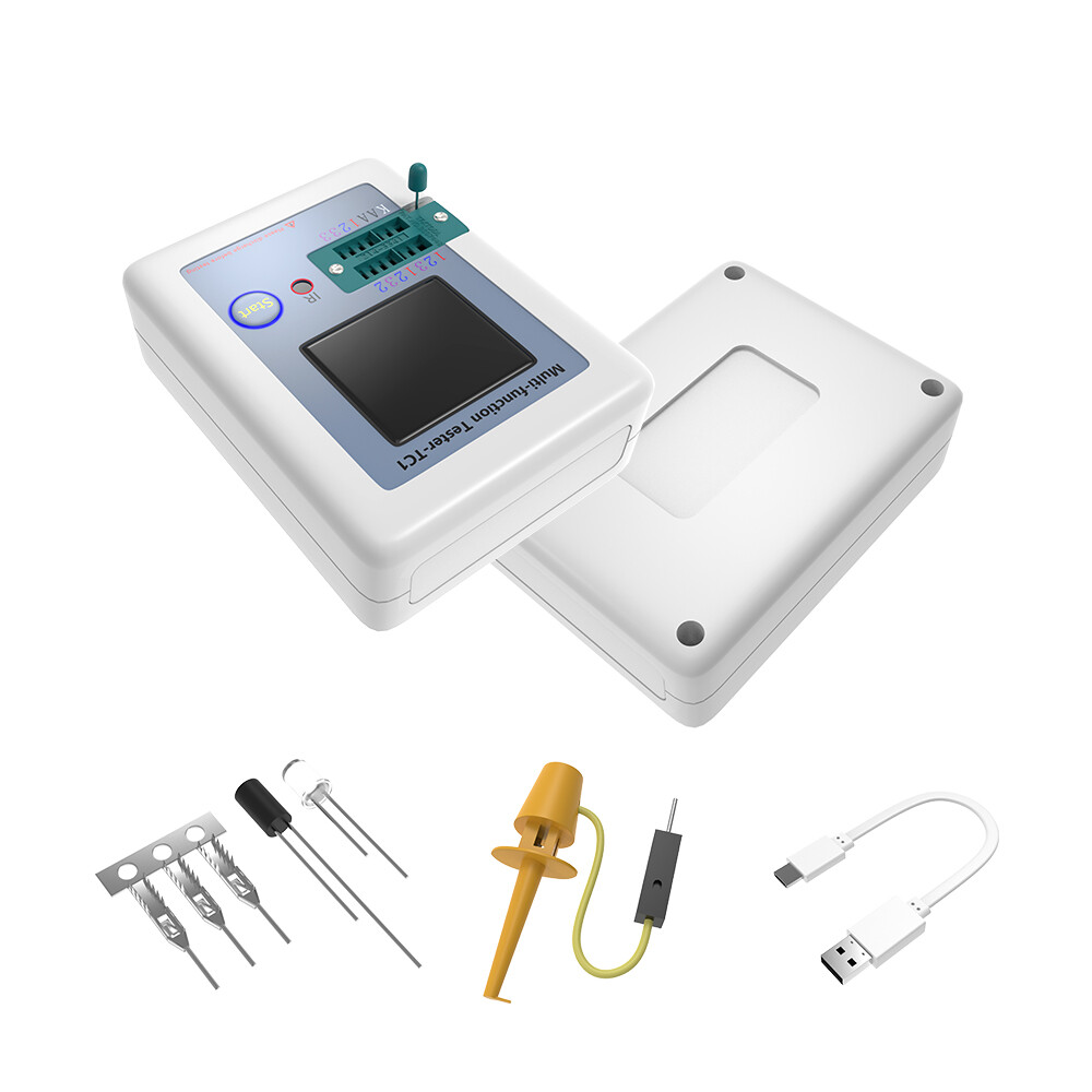Multifunctional Transistor Tester Diodes LCR-TC1 Tester Graphics LCD Display US