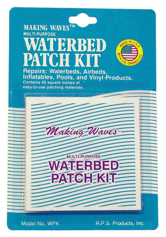 Making Waves WPK Easy-to-Use Peel and Stick Twin Air Mattress Waterbed Patch Kit