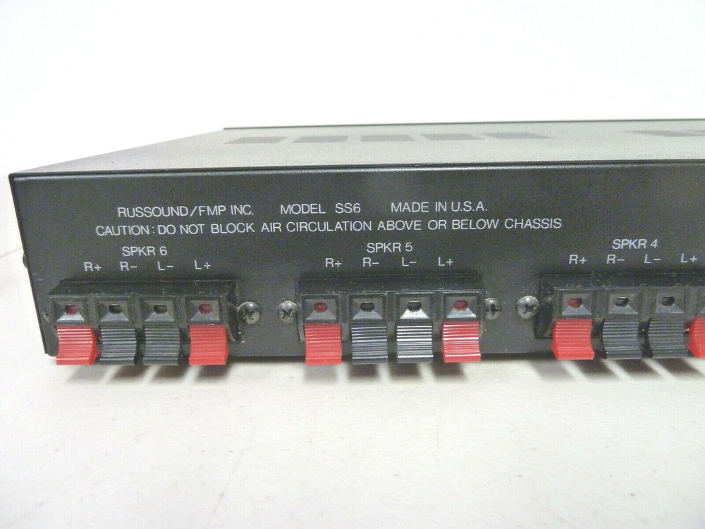 Russound SS-6 Speaker Selector