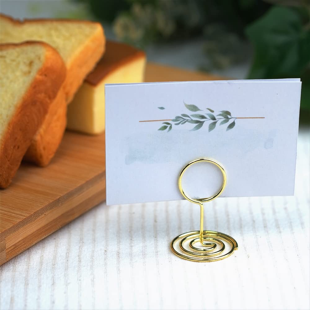 20pcs Mini Place Card Holders, Cute Table Number Holders, Small Size Table Ca...