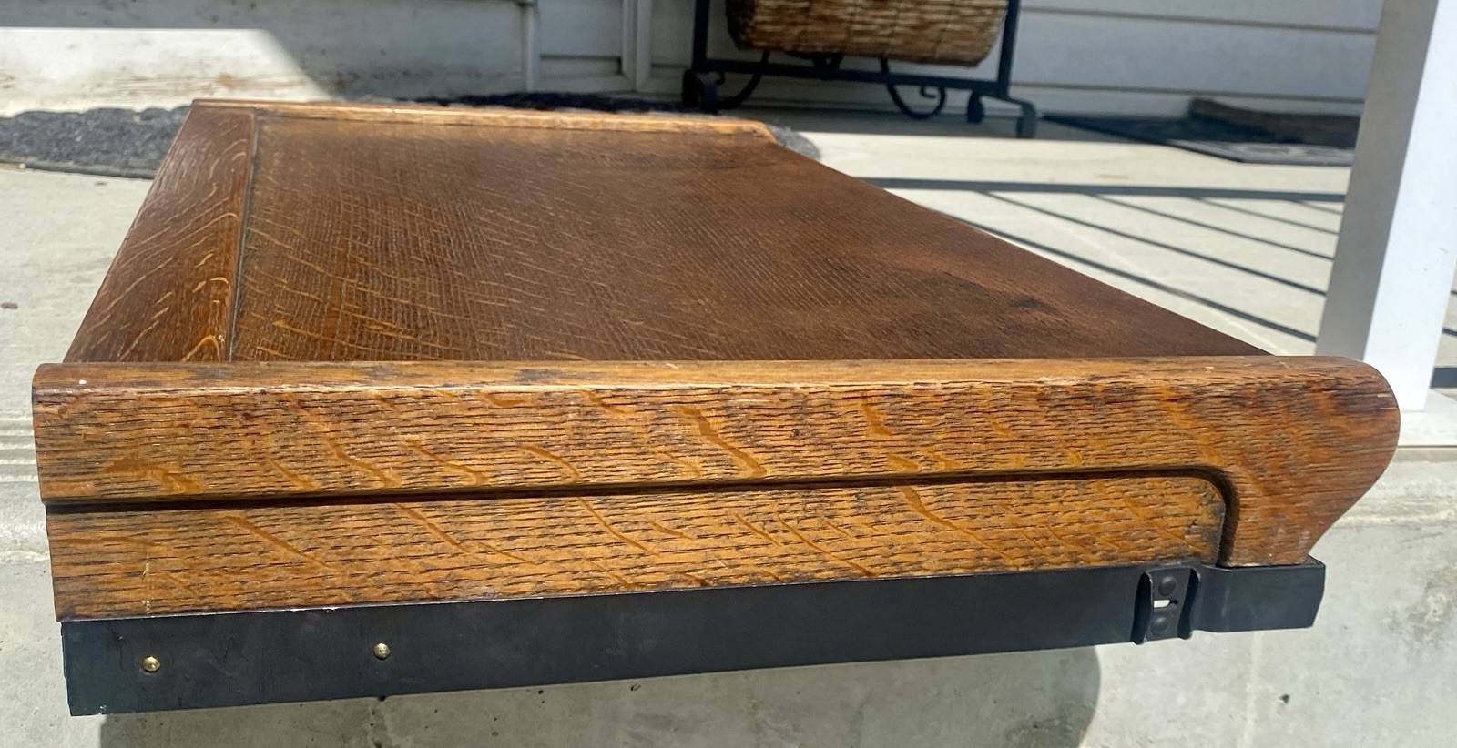 Globe Wernicke 3/4 Length Size E Depth Bookcase Top