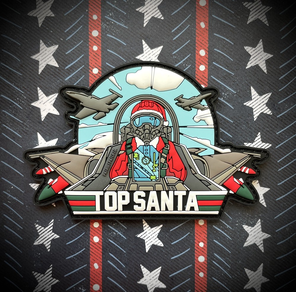 Patriot Patch Co. - Top Santa - Patch