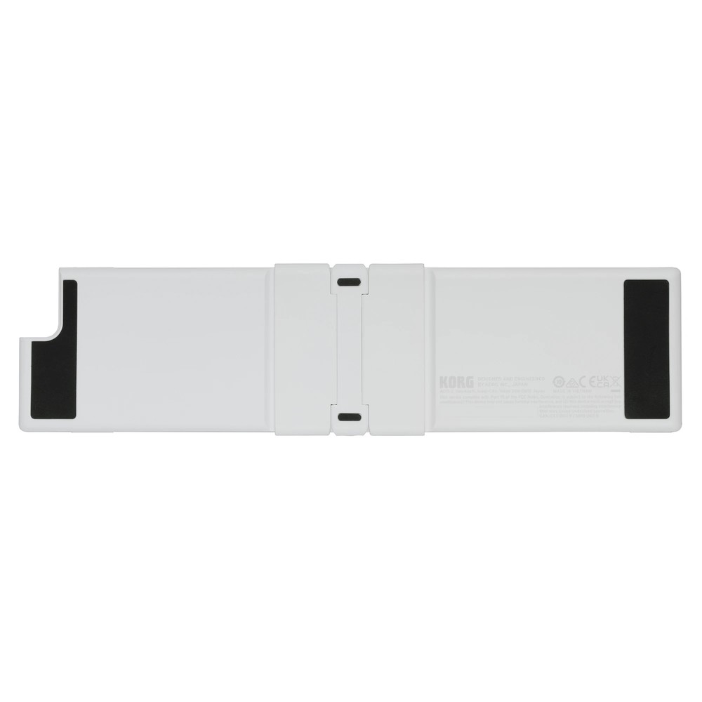 Korg nanoKEY Fold Foldable Smartphone-Size USB-C MIDI Keyboard, White