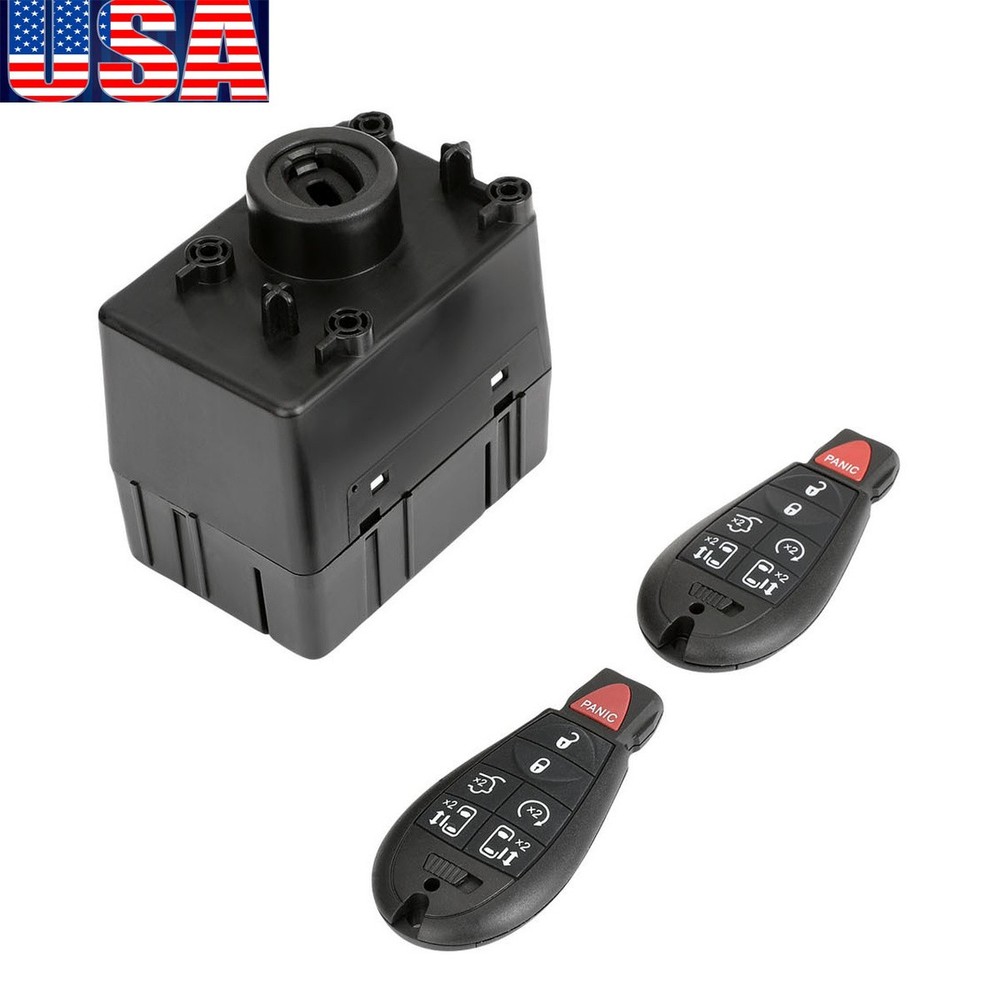 for 2009-2015 Dodge Ram 1500 WIN Module Wireless Ignition Node Node w/Keys USA