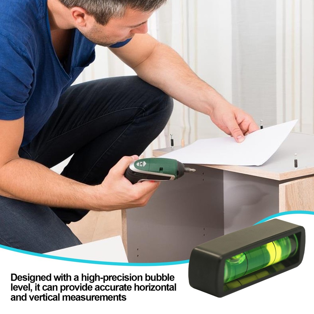 Bubble Leveler Multipurpose Spirit Bubble Leveling Tool High Precision Everyday