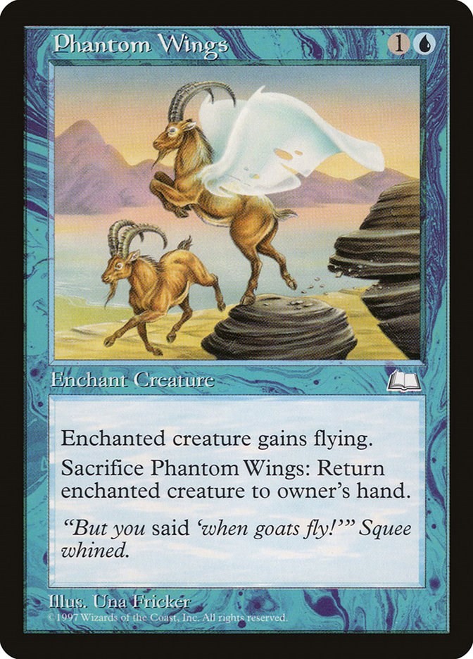 Phantom Wings Weatherlight N/A MTG MP