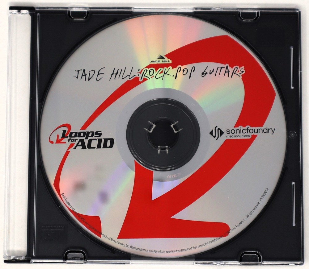Sonic Foundry Jade Hill Guitars Loops For Acid Sample/Sound Library/Sampling CD