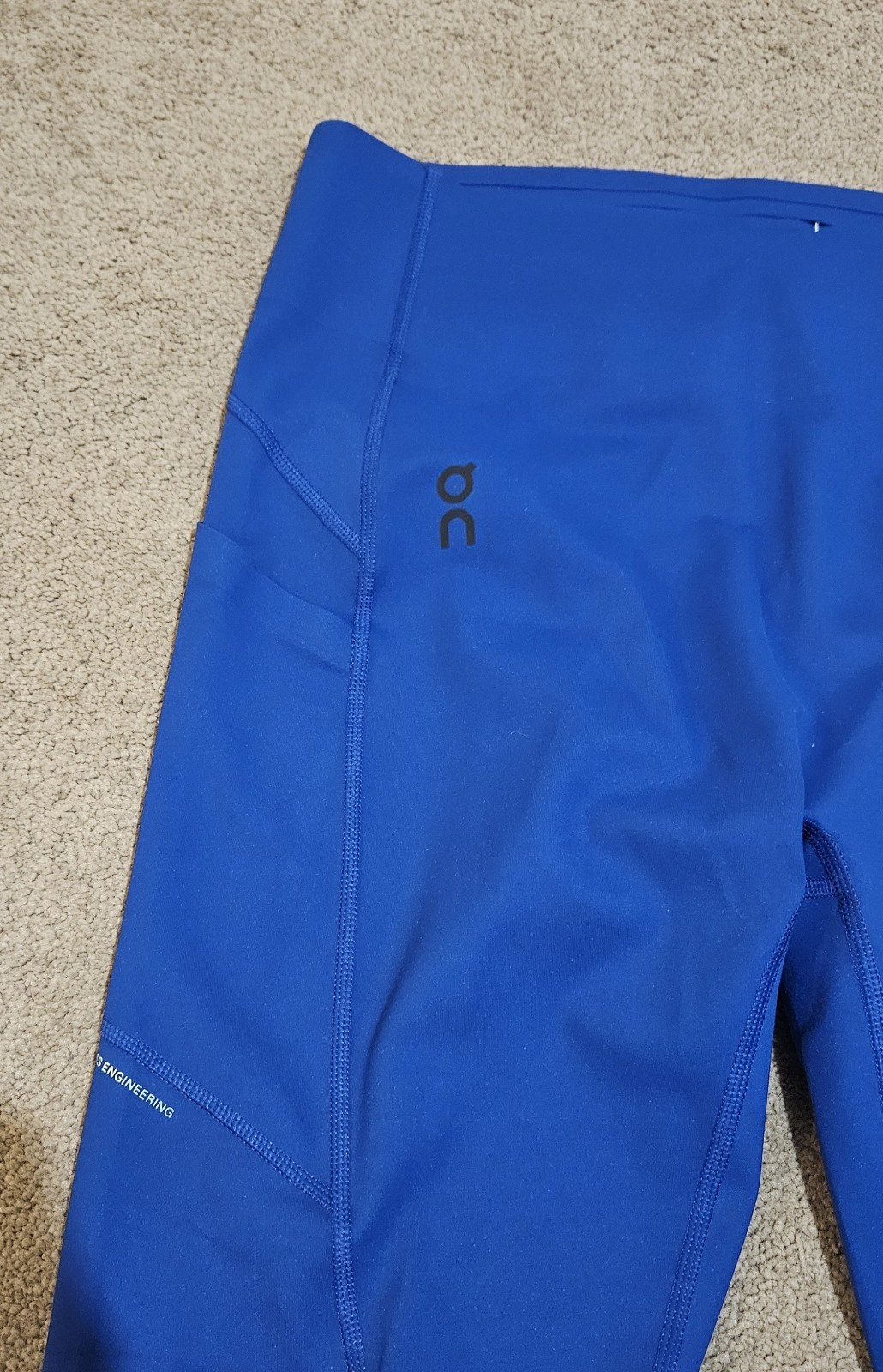 On Cloud Movement Tights Long Running Yoga Compression Women's Size Large New