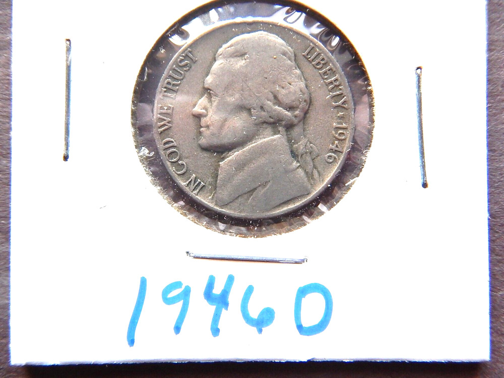 1946 (D) Jefferson Nickel