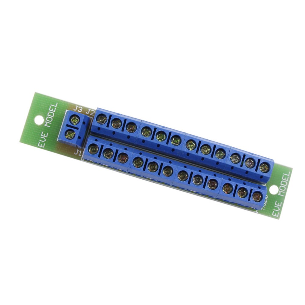 1 Set Power Control Distribution Board 2 Inputs 24 Outputs DC and AC Voltage