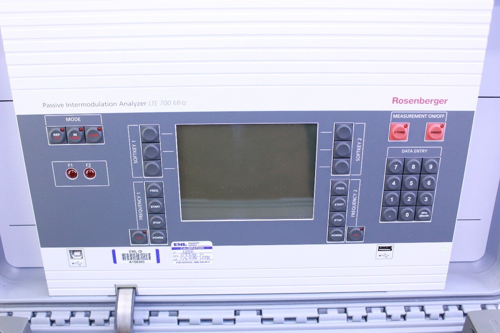 Rosenberger LTE 700 MHz Passive Intermodulation Analyzer w/ Cables & More