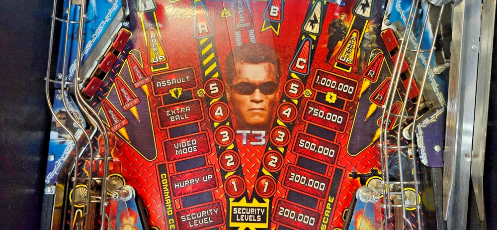 Terminator 3 Pinball Machine 2003 - Stern - 2014