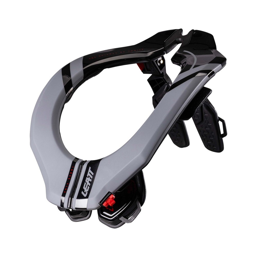LEATT 3.5 Motorcycle Neck Protector Grey Black CE Certified