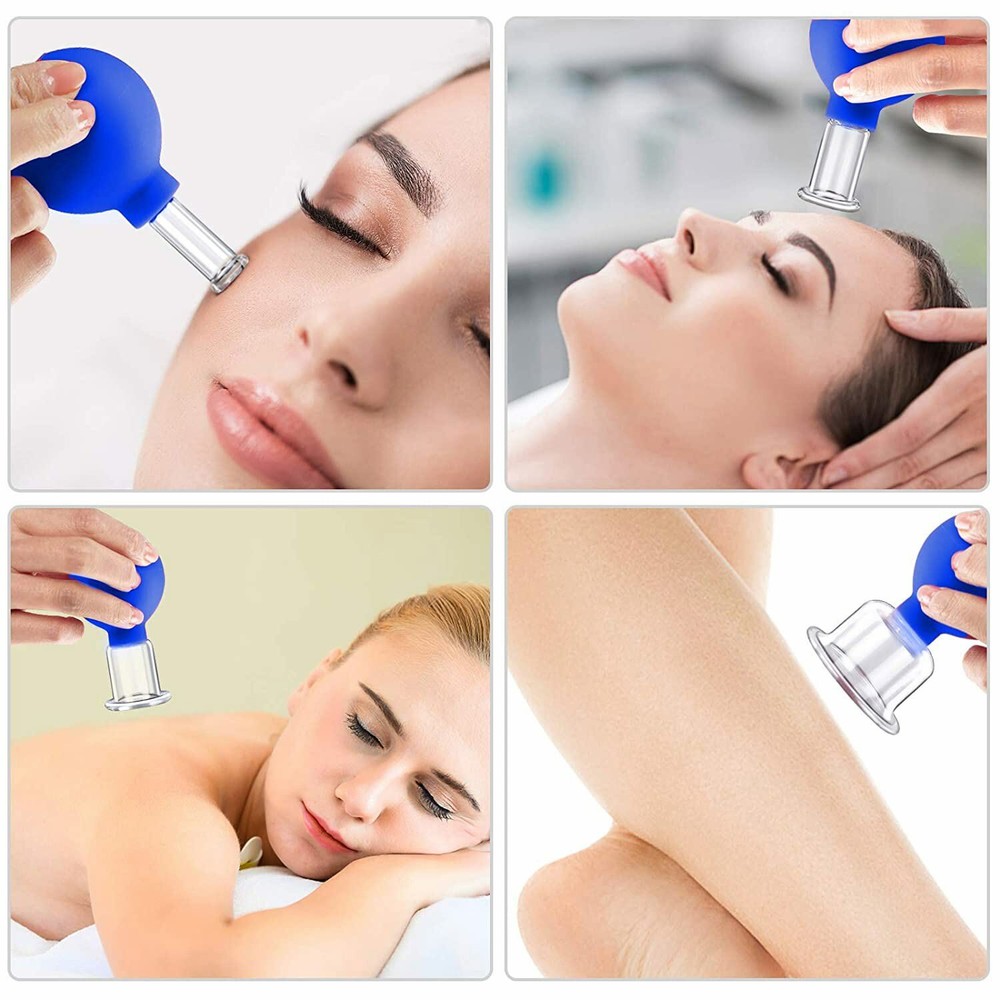 Cupping Therapy Set Professional Massage Therapy Studio Household Silicone Cups