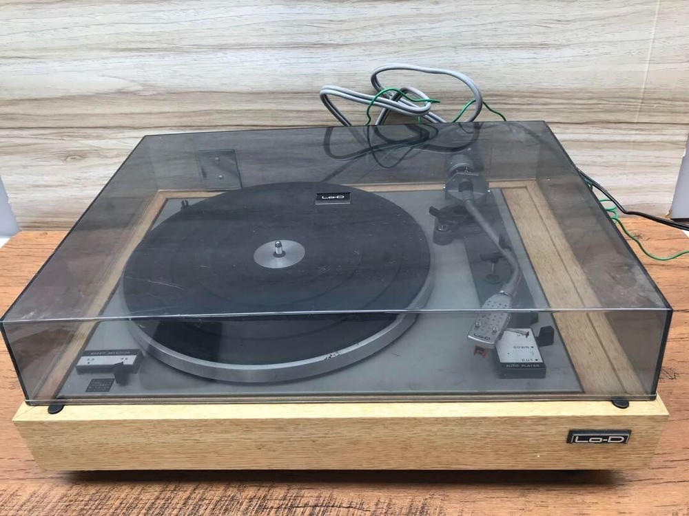 Hitachi Lo-D Record Player Turntable PS-10 Working Condition Used