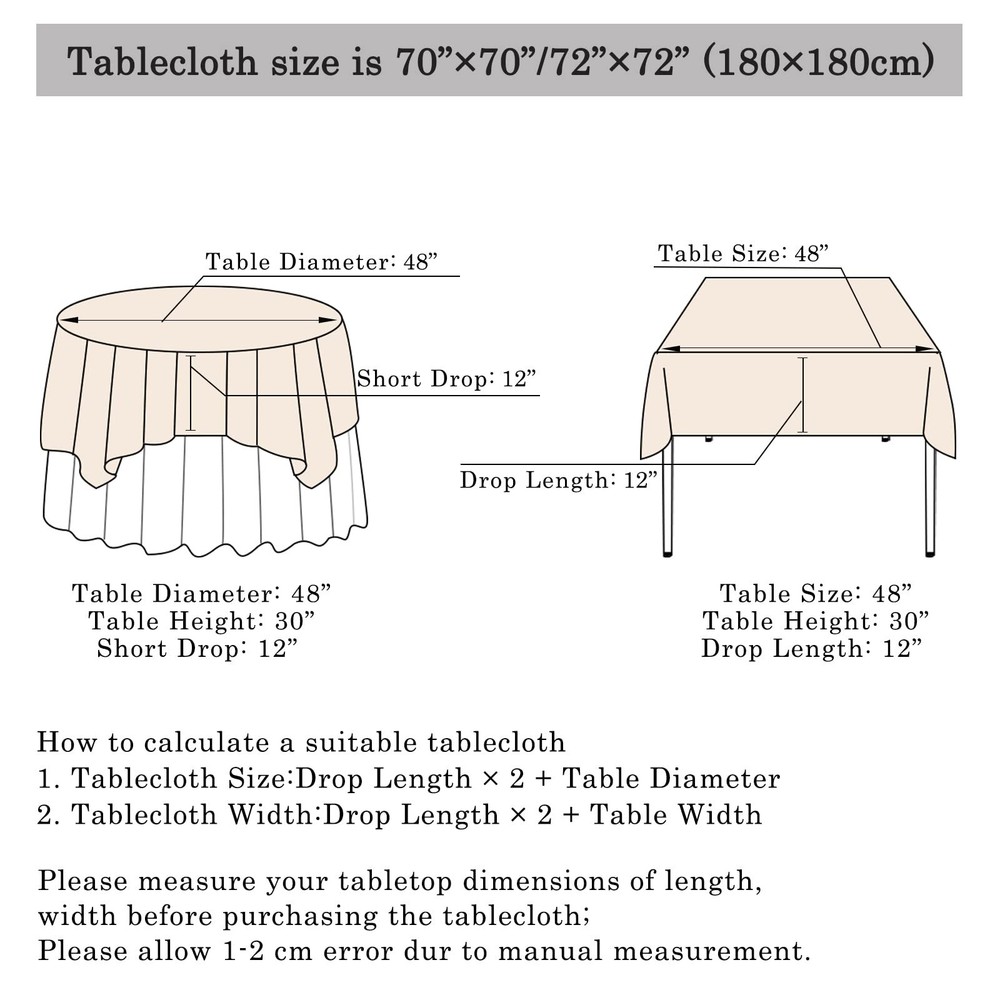 Sequin Tablecloth Square 72''x72'' Red Table Overlay Glitter Tablecloth For Part