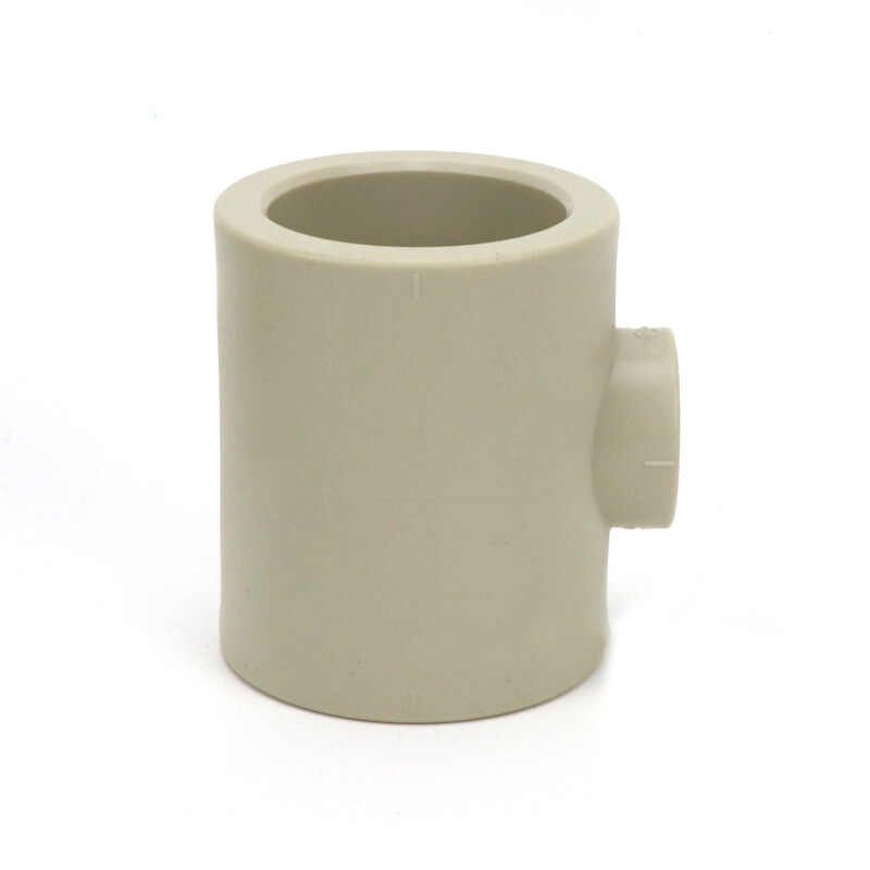 PPH Reducing Tee Hot Melt PP Reducing Tee Plastic Water Pipe Welding Joint New