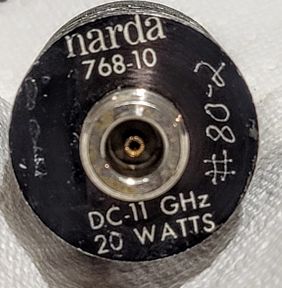 Narda Coaxial Attenuator Model 768-10