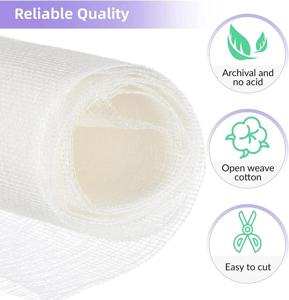 Professional Book Binding Kit with Cloth, Tools, and Glue Brush