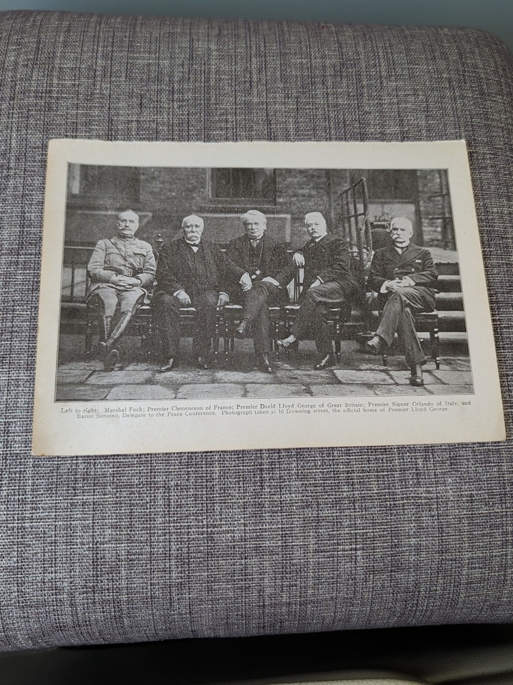 Peace Conference World War 2 Ephemera