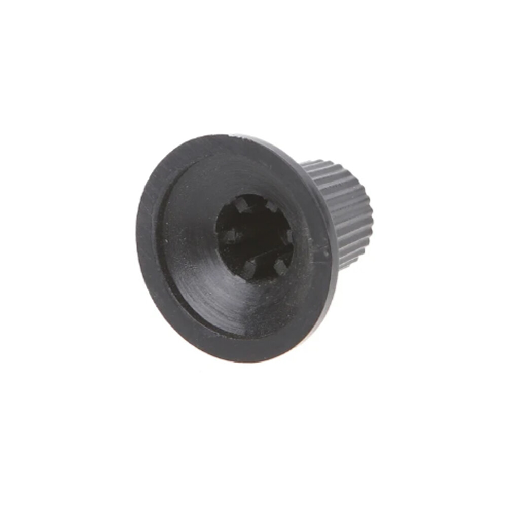 12PCS Guitar AMP Knob Amplifier Skirted Knobs Black Silver Cap For Fender BB