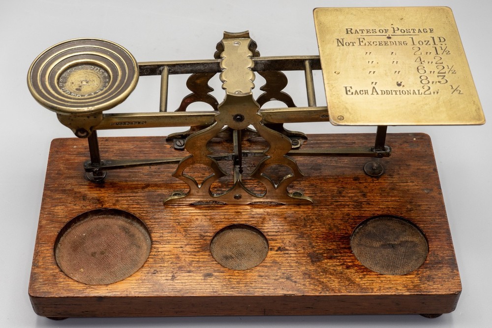 Victorian Postal Scales by Samson Mordan & Co