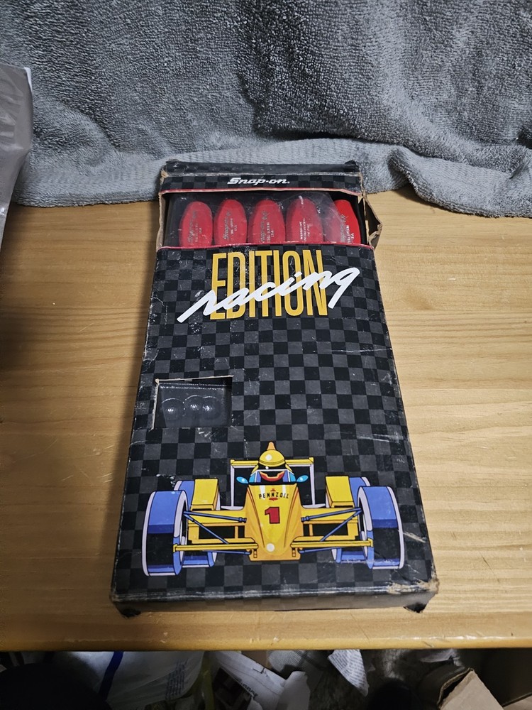Snap-on Tools 5pc Racing Edition Screwdrivers Pin Missing