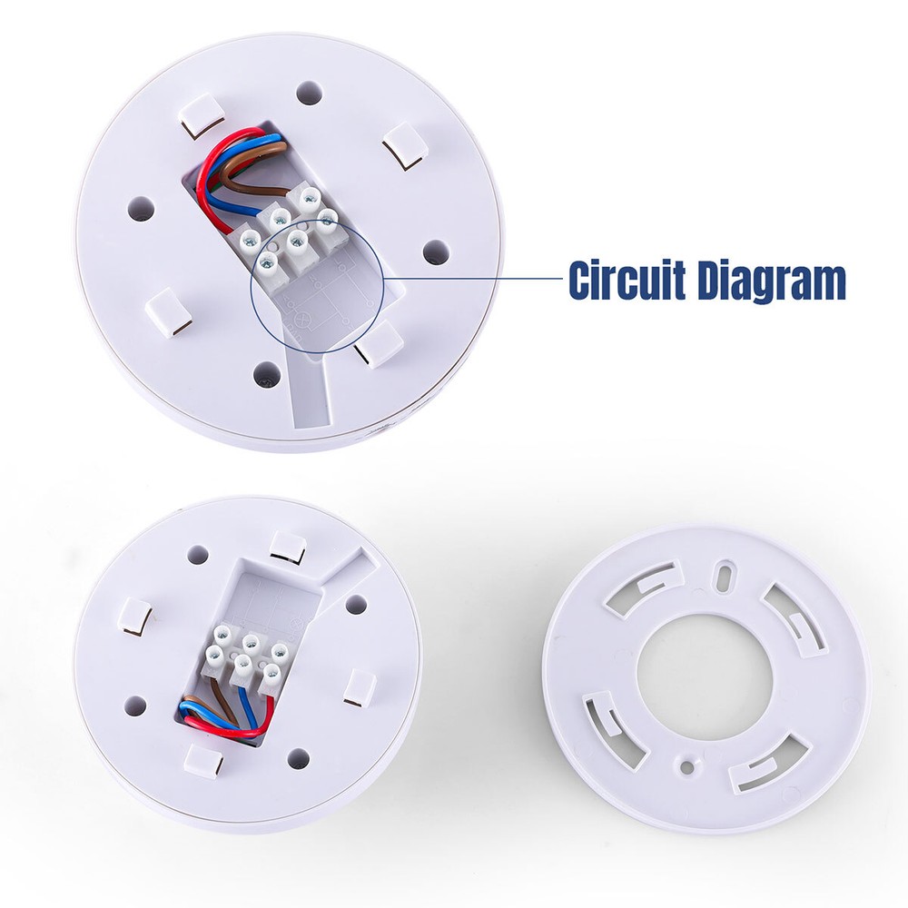 Surface Mount PIR Ceiling Occupancy Motion Sensor Detector Light Switch 360°