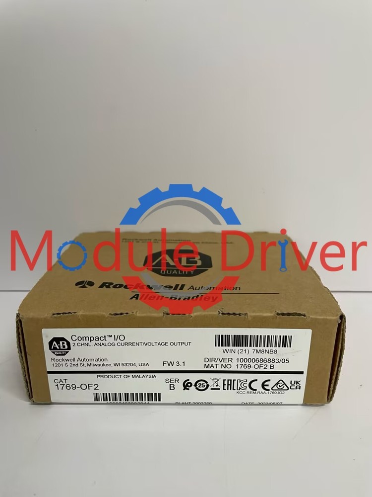 NEW AB 1769-OF2 Compact I/O Output Module1769OF2 FAST SHIP