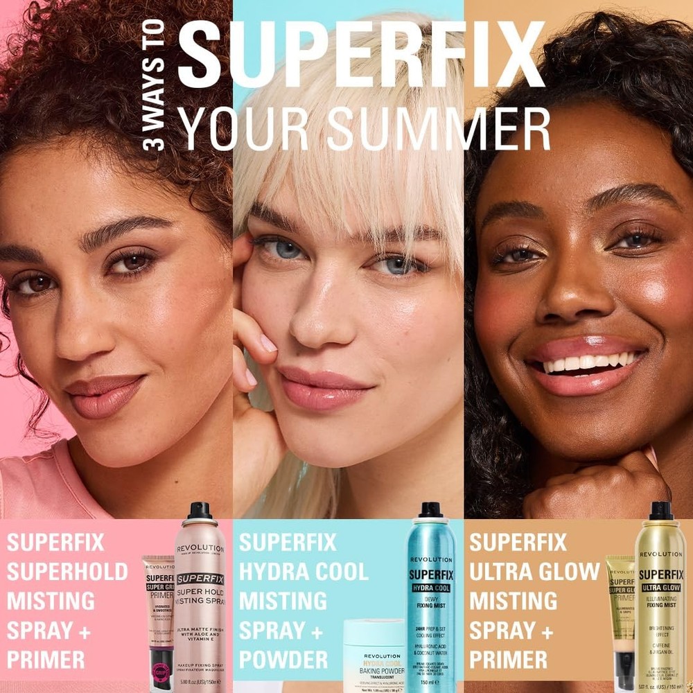 Superfix Hydra Cool Prep + Fix Continuous Fixing Mist