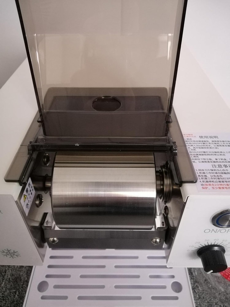 Kolice Automatic Electric Shaved Ice Machine,Snowflake Ice Machine, Homemade