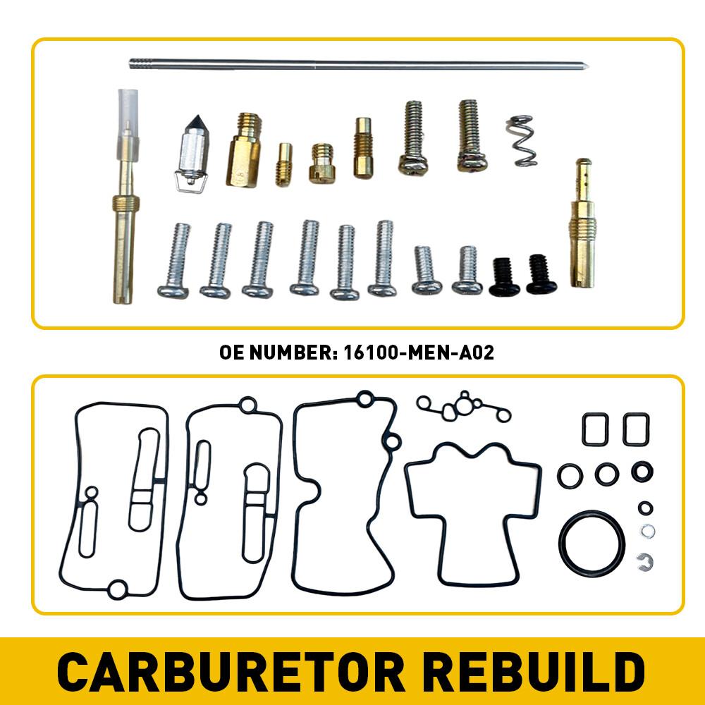 New For Honda CRF450R 2002-2008 Carburetor Rebuild kit Carb Jets Needle 02-08 US