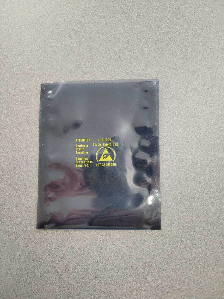 100 - 4 x 6" Static Shielding Bags, Silver