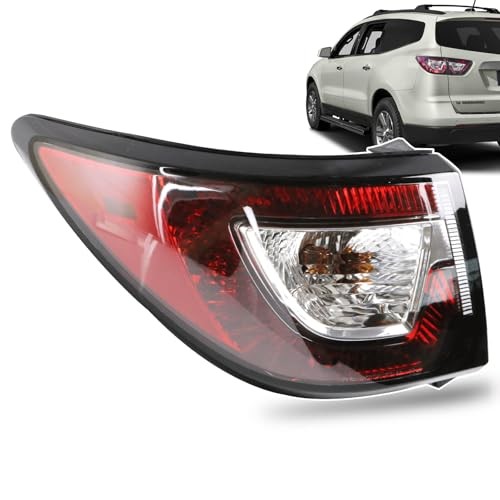 Tail Light Compatible With 2013-2017 Chevy Traverse Rear Left Driver Side Outer