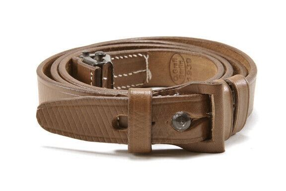 Leather K98 Mauser Sling marked "O. Graff Berlin 1939"