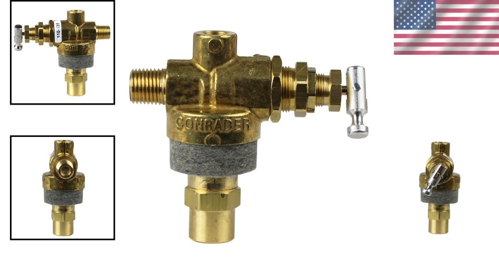 131B Brass Pilot Valve Male Thread 1/4"
