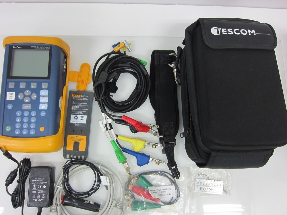 TESCOM FLUKE NETWORKS 990DSL CopperPro Loop Tester w/ TDR, W/accessories