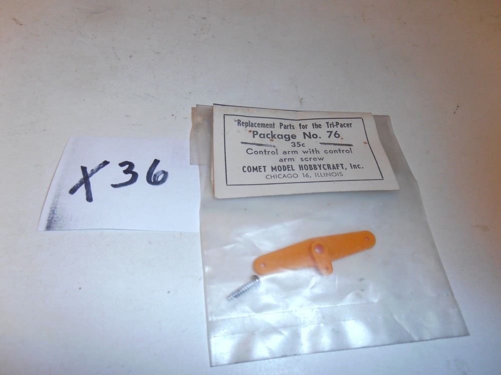 Comet Tri-Pacer Control Arm with Screw  #76