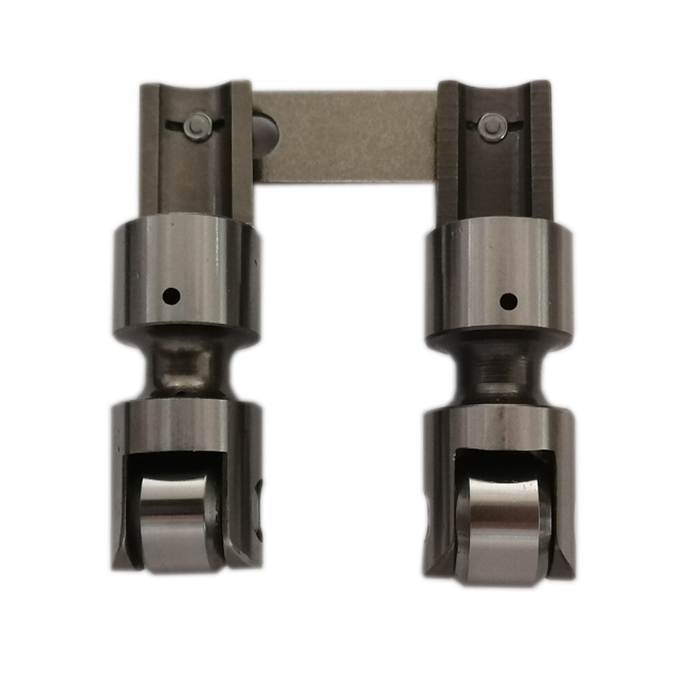 SBF FORD PRO RACING SOLID MECHANICAL ROLLER LIFTERS TAPPETS + VERTICAL LINK BAR