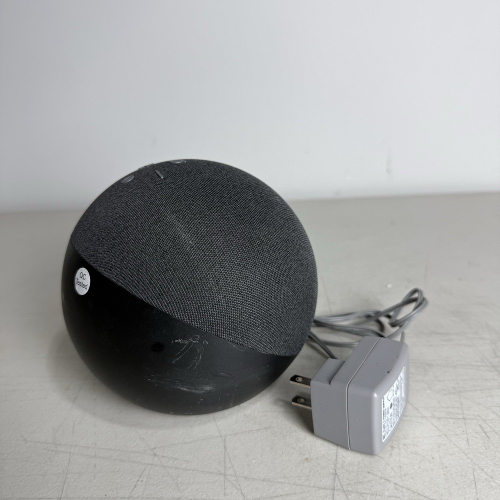 Amazon Echo 4th Gen Bluetooth Smart Speaker L4S3RE Black | Tested