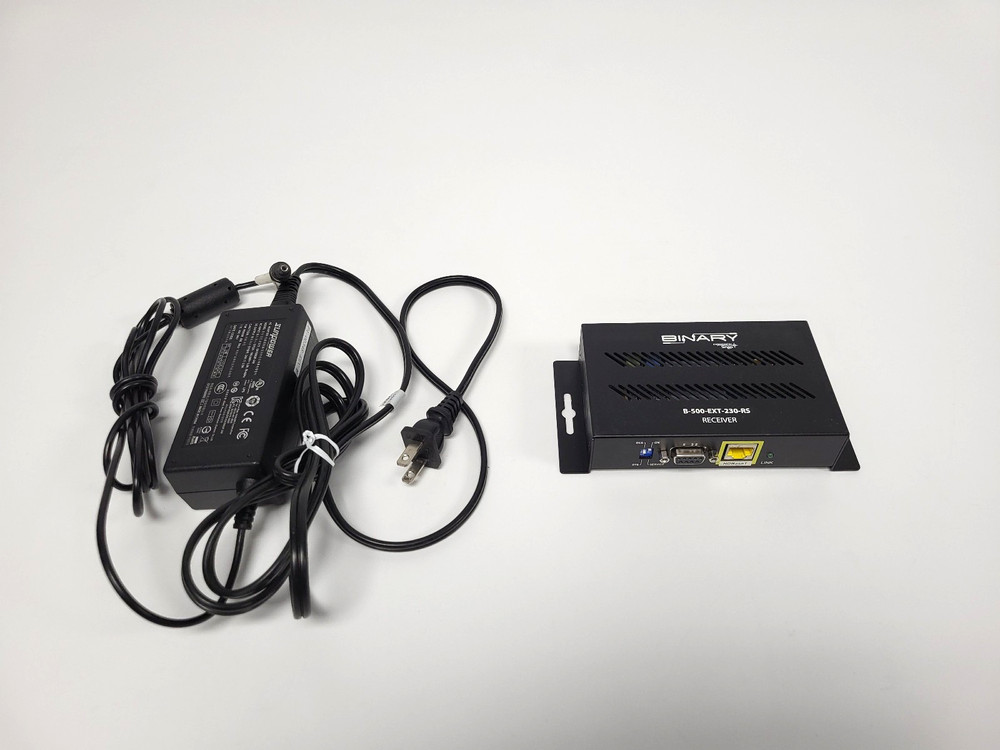 Binary B-500-EXT-RS HDBaseT Extender with Power Adapter (Receiver Only)