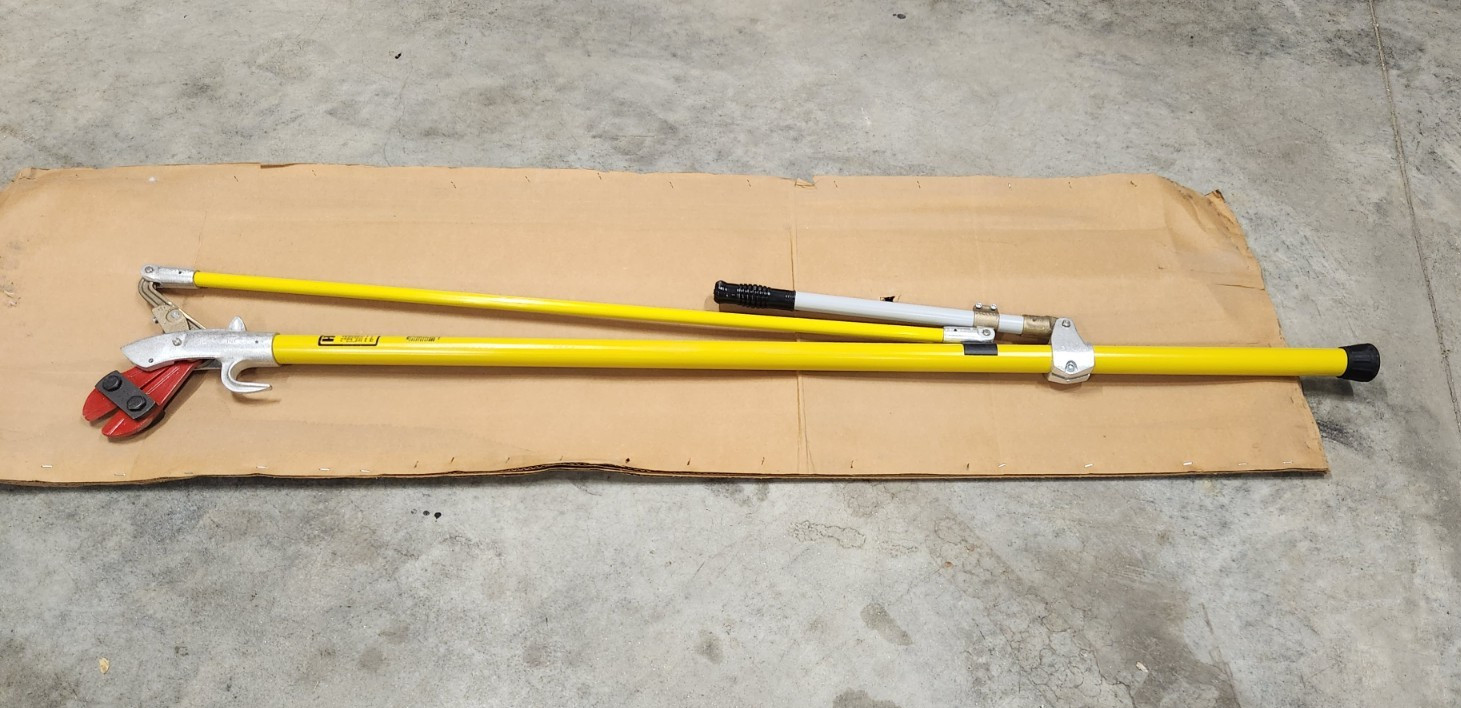 NEW Hastings 10672 5' Heavy Duty Lever Handle Wire Cutter Jaw 10mm Lineman Tool