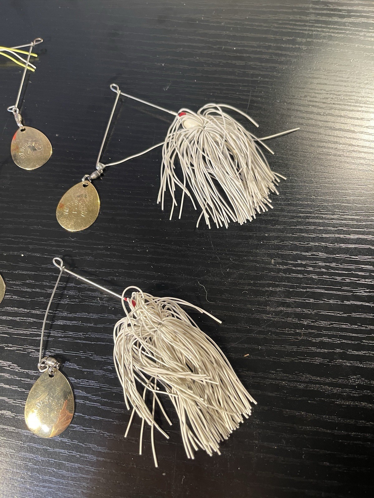 Lot of 5 #4 Hildebrandt Fishing Lures Spinnerbait See Photos Vintage Used